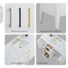 60" Single Sink Modern Freestanding Bathroom Vanity Set with Arabescato White Engineered Marble Top – Storage Cabinet with Soft-Closing Doors & Drawers VA9060S - HomeBeyond