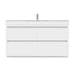 60" Single Sink Modern Freestanding Bathroom Vanity Set with White Engineered Stone Top – Storage Cabinet with Soft-Closing Drawers VA6060WF - HomeBeyond