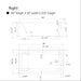 60" x 30" Alcove Soaking Acrylic Bathtub with 3 Side Tiling Flange - HomeBeyond