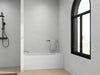 60" x 30" Alcove Soaking Acrylic Bathtub with 3 Side Tiling Flange - HomeBeyond