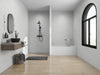 60" x 32" Alcove Soaking Acrylic Bathtub with 3 Side Tiling Flange - HomeBeyond
