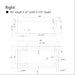 60" x 32" Alcove Soaking Acrylic Bathtub with 3 Side Tiling Flange - HomeBeyond