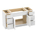 63" Modern Freestanding Birch & Plywood Bathroom Vanity Base Only – Shaker Style Storage Cabinet with 6 Drawers & 2 Soft-Closing Doors VA41123-39-123 - HomeBeyond