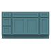 63" Oak Bathroom Vanity Cabinet without Top - 4 Drawers & 3 Doors - HomeBeyond
