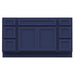 63" Oak Bathroom Vanity Cabinet without Top - 6 Drawers & 2 Doors - HomeBeyond