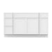 63" Plywood Bathroom Vanity Cabinet without Top - 4 Drawers & 3 Doors - HomeBeyond