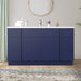 63" Plywood Bathroom Vanity Cabinet without Top - 6 Drawers & 2 Doors - HomeBeyond