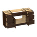 63" Plywood Bathroom Vanity Cabinet without Top - 6 Drawers & 2 Doors - HomeBeyond