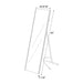 63" x 17" LED Lighted Makeup Mirror with Touch Sensor Full Length Dressing Mirror with Adjustable Stand VA3AS - HomeBeyond