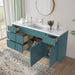 66" Modern Freestanding Birch & Plywood Bathroom Vanity Base Only – Shaker Style Storage Cabinet with 6 Drawers & 2 Doors VA41153-362L-151 - HomeBeyond