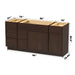 66" Modern Freestanding Birch & Plywood Bathroom Vanity Base Only – Shaker Style Storage Cabinet with 6 Drawers & 2 Doors VA41153-362L-151 - HomeBeyond
