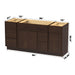 66" Modern Freestanding Birch & Plywood Bathroom Vanity Base Only – Shaker Style Storage Cabinet with 6 Drawers & 2 Soft-Closing Doors VA41153-362R-151 - HomeBeyond
