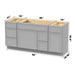 66" Modern Freestanding Birch & Plywood Bathroom Vanity Base Only – Shaker Style Storage Cabinet with 6 Drawers & 2 Soft-Closing Doors VA41153-362R-151 - HomeBeyond