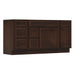 66" Modern Freestanding Oak Bathroom Vanity Base Only – Shaker Style Storage Cabinet with 6 Drawers & 2 Doors VA40153-362L-151 - HomeBeyond