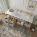 66" Oak Bathroom Vanity Cabinet without Top - 6 Drawers & 2 Doors - HomeBeyond