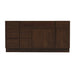 66" Plywood Bathroom Vanity Cabinet without Top - 6 Drawers & 2 Doors - HomeBeyond