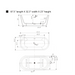 67" x 32" Freestanding Acrylic Bathtub, Modern Stand Alone Soaking Tub with Overflow and Pop-up Drain - HomeBeyond