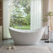68" x 30" Modern Freestanding Acrylic Soaking Tub-VA6513 - HomeBeyond