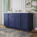 69" Oak Bathroom Vanity Cabinet without Top - 4 Drawers & 3 Doors - HomeBeyond
