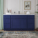 69" Oak Bathroom Vanity Cabinet without Top - 6 Drawers & 2 Doors - HomeBeyond