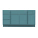 69" Plywood Bathroom Vanity Cabinet without Top - 4 Drawers & 3 Doors - HomeBeyond