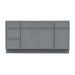69" Plywood Bathroom Vanity Cabinet without Top - 4 Drawers & 3 Doors - HomeBeyond