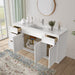 69" Plywood Bathroom Vanity Cabinet without Top - 4 Drawers & 3 Doors - HomeBeyond