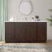 69" Plywood Bathroom Vanity Cabinet without Top - 4 Drawers & 3 Doors - HomeBeyond