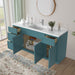 69" Plywood Bathroom Vanity Cabinet without Top - 4 Drawers & 3 Doors - HomeBeyond