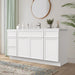 69" Plywood Bathroom Vanity Cabinet without Top - 4 Drawers & 3 Doors - HomeBeyond