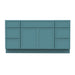 69" Plywood Bathroom Vanity Cabinet without Top - 6 Drawers & 2 Doors - HomeBeyond
