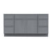 69" Plywood Bathroom Vanity Cabinet without Top - 6 Drawers & 2 Doors - HomeBeyond
