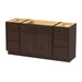69" Plywood Bathroom Vanity Cabinet without Top - 6 Drawers & 2 Doors - HomeBeyond