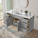 69" Plywood Bathroom Vanity Cabinet without Top - 6 Drawers & 2 Doors - HomeBeyond