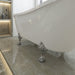 69"x30" Modern Freestanding Acrylic Soaking Tub - HomeBeyond
