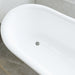 69"x30" Modern Freestanding Acrylic Soaking Tub - HomeBeyond