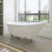 69"x30" Modern Freestanding Acrylic Soaking Tub - HomeBeyond