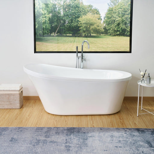 70" x 34" Acrylic Freestanding Bathtub-VA6839 - HomeBeyond