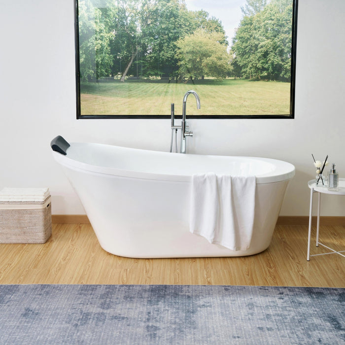 70" x 34" Acrylic Freestanding Bathtub-VA6839 - HomeBeyond