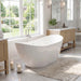 71" or 59" Freestanding Soaking Bathtub - HomeBeyond