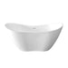 71" or 59" Freestanding Soaking Bathtub - HomeBeyond