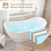 71" x 32” Freestanding Soaking Bathtub - HomeBeyond