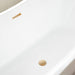 71" x 32" Modern Acrylic Oval Double Slipper Freestanding Soaking Bathtub - VA6517 - HomeBeyond