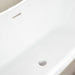 71" x 32" Modern Acrylic Oval Double Slipper Freestanding Soaking Bathtub - VA6517 - HomeBeyond