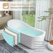 71" x 35" Modern Freestanding Acrylic Soaking Tub-VA6512-L - HomeBeyond