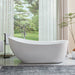 71" x 35" Modern Freestanding Acrylic Soaking Tub-VA6512-L - HomeBeyond