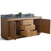 72" Double Sink Bathroom Vanity with Sink and Top, With Soft Closing Doors - HomeBeyond