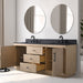 72" Double Sink Bathroom Vanity with Sink and Top, With Soft Closing Doors - HomeBeyond