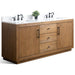 72" Double Sink Bathroom Vanity with Sink and Top, With Soft Closing Doors - HomeBeyond