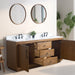 72" Double Sink Bathroom Vanity with Sink and Top, With Soft Closing Doors - HomeBeyond